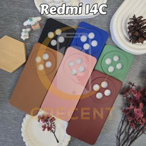 Soft Case Silikon Silica Gel Pro Camera Candy Macaron 3D Kamera Kompatibel Untuk Xiaomi 14T Xiaomi 14T Pro Redmi 14C Redmi 14 Poco C75