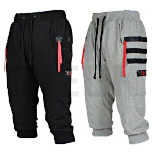 celana jogger 3/4 theon hitam