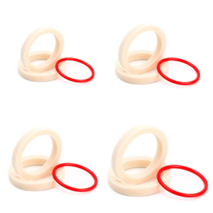 2 cái dầu bọt hấp thụ con dấu thành phần 32/34/35/36mm miếng bọt biển Vòng dầu kín bọt Phuộc xe đạp ruột trong dầu bọt