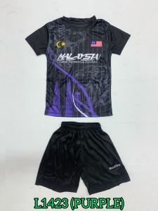 [3-12 TAHUN] SET BAJU JERSI HARIMAU MALAYSIA KANAK-KANAK