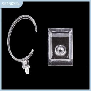【SHANGZE4】 10CM Plastic Wrist Watch Display Rack Holder Sale Show Case Stand Tool Clear Jewelry Packaging Total Height Watch Display Stand