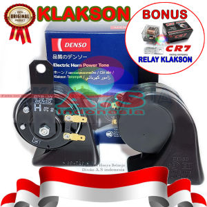 BONUS RELAY CR7.! KLAKSON DENSO KEONG TRUMPET WATERPROOF Universal Motor Mobil 12V
