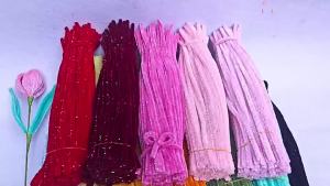 【Ship in 24H】Ready✨100PCS 2026 New Bling Bling Shiny Colorful cleaner Fuzzy wire Kindergarten DIY Handmade material Toys