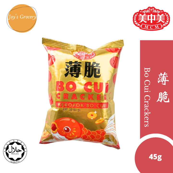 CNY 2024 美中美 MCM Bo Cui Crackers 薄脆 鱼生 Yee Sang Crackers 45g Lou Sang