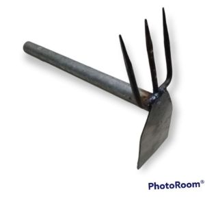 2in1 Cangkul pacul dan garukan taman mini