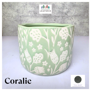 The Leaferie Coralie plant pots. flower flowerpots . flower pot . planter . planters