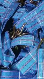 【 เชือกลาก 】 เชือกลากสองชั้นไนลอน 4 สายพานลากจูงแบบหนาพร้อมเชือกดึงกู้ภัย 5 ตะขอคู่หนาพิเศษ