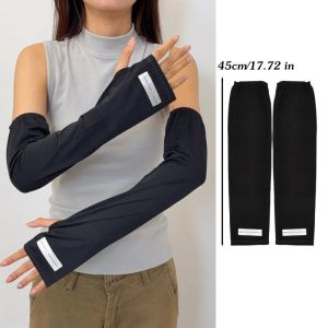 Cooling Arm Ice Loose Sleeves Breathable Sun UV Protection Ice Slik Sleeves Summer Outdoor Sport Driving Cycling Sleeve