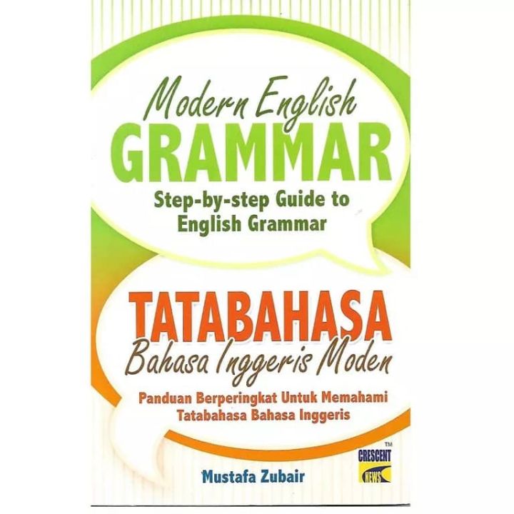 Modern English Grammar Tatabahasa Bahasa Inggeris Moden (step by step ...