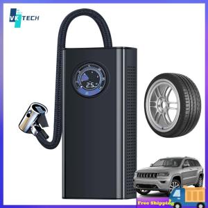 [ VKTECH ] 7.4V Tire Inflator Cordless & Handheld Air Inflator Tire Pump for Car Bikes Motorcycle Tires Balls
