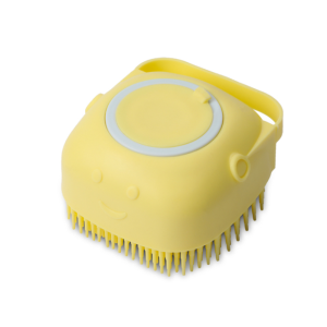 [HATELI] Bàn Chải Tắm Silicon Lông Trong Phòng Tắm Bàn Chải Mát Xa Cho Thú Cưng Cọ Xát Lưng Khi Tắm Cho Người Lớn Em Bé Chất Lỏng