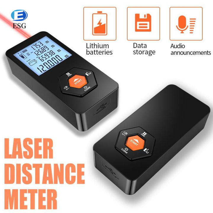 Digital Rangefinder 50M 70M 100M 120M Laser Distance Meter Laser Tape ...