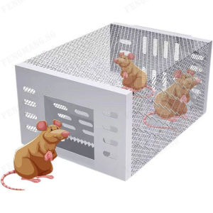 A nest of rodent zapper automatic continuous rodent zapper