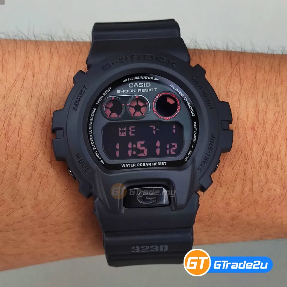 Casio G Shock Men DW 6900MS 1D DW 6900MS 1 DW6900MS 1D Digital Polis Evo Bulat