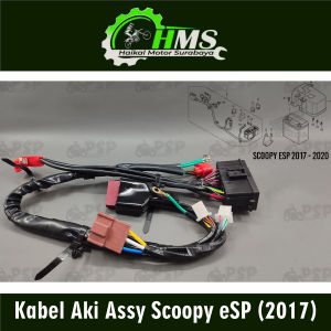 Kabel Aki Assy Scoopy eSP (2017) - Cable Cabel Tali Seling Kawat Body Bodi Skun Accu Honda Scoopy Fi