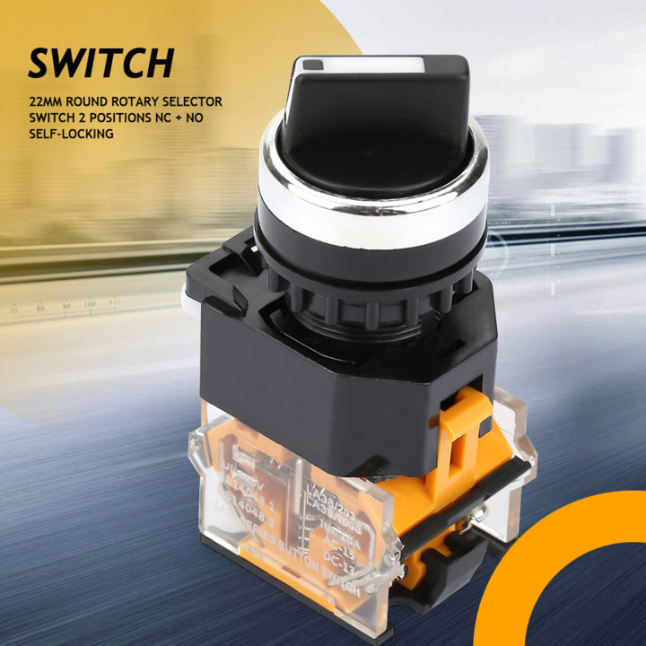Selector Switch 2 Position Maintained Selector Switch 22mm Position