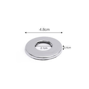 Polocat ที่คลุมท่อติดผนังที่มีประโยชน์อุปกรณ์เสริมก๊อกน้ำสำหรับห้องครัวฝักบัวฝาครอบตกแต่งก๊อกน้ำฝาครอบหน้าแปลนหน้าแปลนผนังใหม่ตกแต่งก๊อกน้ำสแตนเลส