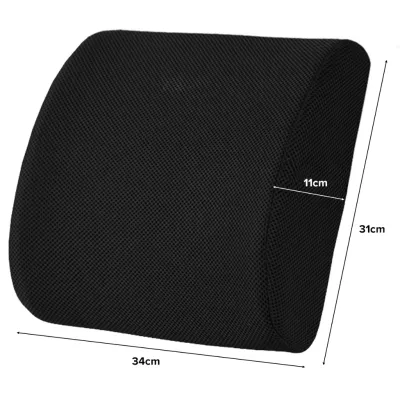 JIJI.SG Aerin Memory Foam Lumbar Support Long Seating Mesh Soft SG