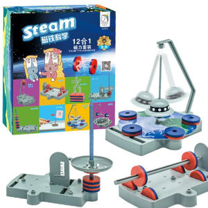 12 Physics DIY Handmade Materials/Physics Experiment Set/Magnetic Science Experiment/Puzzle Experiment