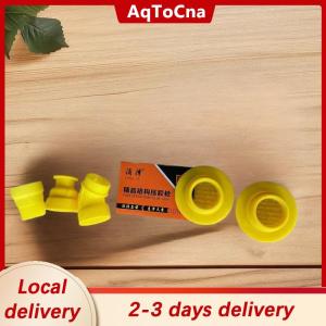 [COD] AqToCna Ship within 24 hours 15Pcs Caulk Finisher Caulking Nozzle Tips Kit Replacement With Connection Bases For Bathroom Glass Doors V-shaped Gluing Nozzle