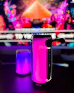 Loa Bluetooth PLUSE 5 - Led RGB 360 TWS Karaoke True Bass - Loa Toàn Dải Chất Âm Dày Dặn Đầy Đặn