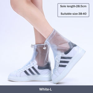 Rainproof Shoe Cover Anti-Slip RainShoe Reusable Elastic Motorcycle Waterproof Boot Kasut Hujan非一次性防水鞋套