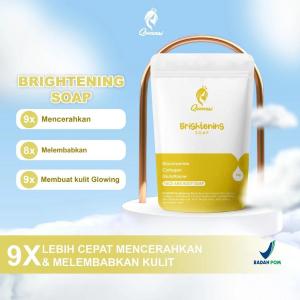 3PCS MURAH! Queensi Soap Care Brightening Soap Membantu Mencerahkan Mengatasi Jerawat dan Bintik hitam - 1pcs