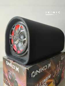 IKONIC Speaker Mobil Bluetooth Full Bass 8 Inch AC DC Speaker Tabung Speaker Portable USB Radio SD Card Niko GL-8