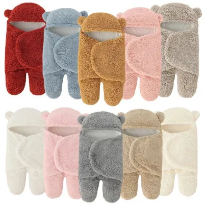 Selimut Bayi Karakter Soft Blanket Usia 0-1 Tahun Bahan Bulu Halus