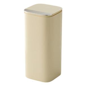 Automatic Lift Makeup Brush Organizers With Lid for Vanity Decoration and Bathroom Countertop Dustproof Designs Color