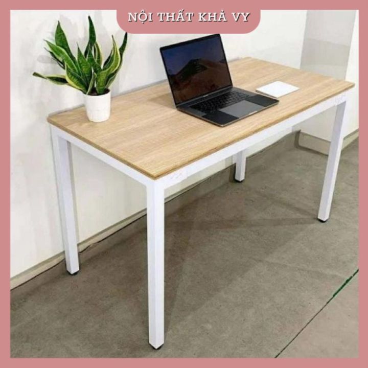 Bàn học, bàn làm việc mặt gỗ MDF chân sắt sơn tĩnh điện cao cấp – Nội ...
