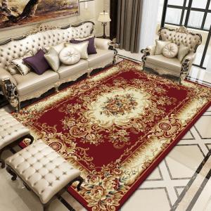 200x300cm American-style Indoor Washable Carpet Noble Persian Floral Area Rug Stain Fade Resistant Shed Free Modern Transitional Soft Living Dining Room Rug Carpet