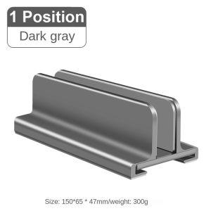 Vertical Laptop Stand Holder Foldable Aluminum Notebook Stand Laptop Tablet Stand Support for Macbook Air Pro