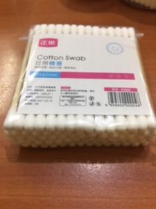 Double Headed Cotton Swab Bamboo Swab Cotton Swab Wooden Stick Disposable Bud Cotton Nose Ear Cleaning Cotton Swab