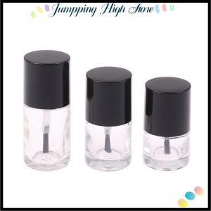 【Jumpping】 ขวดยาทาเล็บเปล่าขนาด5 10 15มล. ภาชนะใส่เครื่องสำอางขวดแก้วทาเล็บพร้อมแปรงแก้วใสพร้อมแปรงพร้อมฝาแปรง