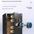 3-in-1Safety Box 60ML key box Enghong Safety Box Digital Digital Fingerprint Safety Box Thumbprint Safety Box Wifi Safety Box 保險箱家用. 
