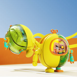 Mecha Neck Fan with 3 Speeds Cartoon Cute Small Hanging Fan Usb Charging Silent Mini Fan Style Outdoor Portable Handheld Air Cooler Ventilator Send Lanyard