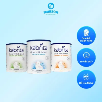 Sữa dê Kabrita hộp 800g đủ số 123 cho bé | Minizon Kids