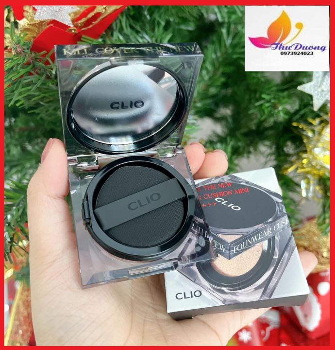[Mẫu 2022]Phấn Nước CLIO Kill Cover The New Founwear Cushion SPF50+ PA+++ BẢN MINI