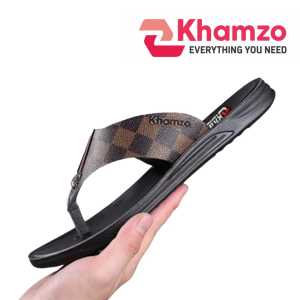 Sandal Kulit Pria Casual Import Premium Khamzo K07 Sandal Japit