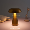 Lyon Gold Luxury USB Rechargeable Table Lamp - Bedside Living Room Hallway | Goldberg Home. 