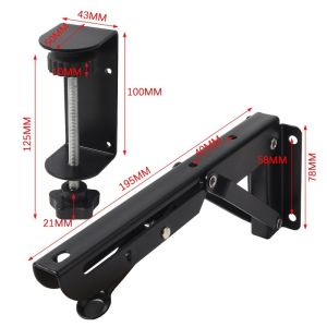 Bộ 2 giá kẹp bàn gấp gọn tiện dụng dành cho gia đình hiện đại.