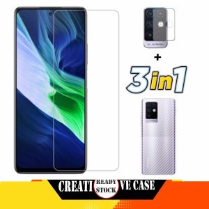 PROMO PAKET 3 INC 1 Tempered Glass INFINIX NOTE 12 2023 / INFINIX NOTE 10 2021 Anti gores Kaca Pengiriman Cepat