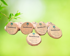 Tranquil Essences Shampoo Bars  - Sandalwood 10g 30g  50g  80g
