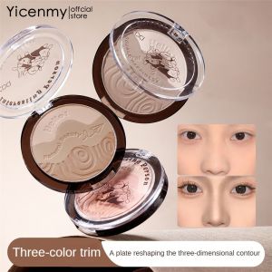 Yicenmy Alpaca สีคอนทัวร์ไฮไลท์หน้าคงทนสีที่ละเอียดอ่อนทนทานแท่นวางแรเงาน้ำหนักเบา