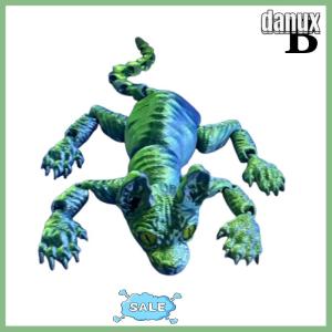 danux 3D Printed Sphynx Cat Animal Toy Realistic Hairless Figurine Cat Fidget Toy For Cat Lover Collector Home Decoration