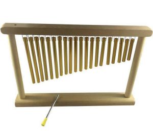 [Musl] 🦈เครื่องดนตรีกระดิ่งตั้งโต๊ะ🦈 20 โทนเสียง แถวเดียว 20 บาร์ พร้อมขาตั้งไม้ Instrument พร ้ อมขาตั ้ งไม ้ Stick