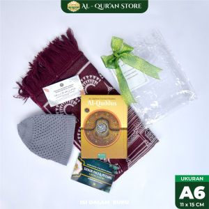Bingkisan Hampers Ramadhan Lebaran Aesthetic Alquran Sajadah Peci Rajut Kado Hadiah Gift Teman Cowo
