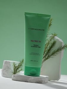 【控油净痘】BRINGGREEN芭兰歌林茶树洗面奶舒缓祛痘深层清洁控油温和官旗正品