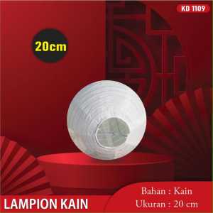 Lampion Kain Polos 40 CM Lampion Warna Lampion Pesta Lampion Imlek